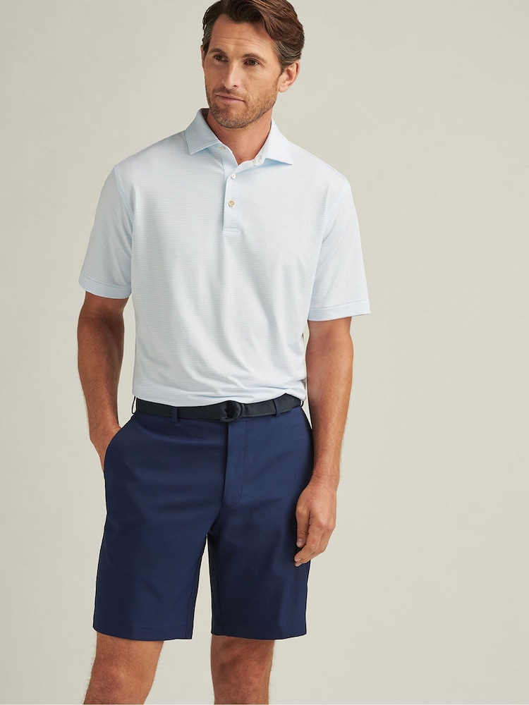 Peter Millar Blue Salem Performance Shorts - Image 1 of 3 Peter Millar Blue Salem Performance Shorts - Image 1 of 3