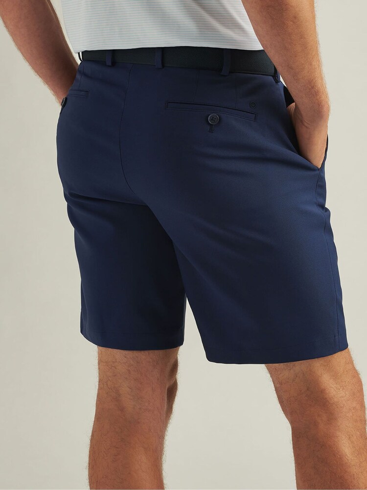 Peter Millar Blue Salem Performance Shorts - Image 2 of 3 Peter Millar Blue Salem Performance Shorts - Image 2 of 3