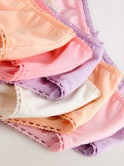 Pink/Orange Briefs 7 Pack (1.5-16yrs) - Image 10 of 11