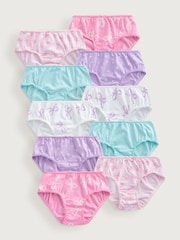 Pink/ Purple Bow - حزمة ملابس داخلية من 10 قطع (1.5-16 سنة) - صورة 1 من 14