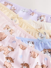 Pink/Yellow Briefs 7 Pack (1.5-14yrs) - Image 11 of 11