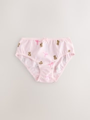 Pink Bear Briefs 5 Pack (1.5-16yrs) - Image 4 of 9