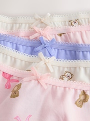 Pink Bear Briefs 5 Pack (1.5-16yrs) - Image 8 of 9