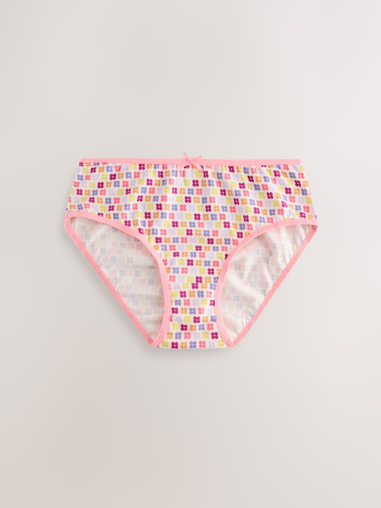 Purple/Pink Pattern Briefs 7 Pack (1.5-14yrs) - Image 2 of 11 Purple/Pink Pattern Briefs 7 Pack (1.5-14yrs) - Image 2 of 11