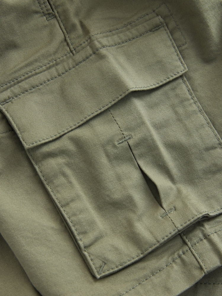Khaki Green Cargo Shorts (3-16yrs) - Image 7 of 7 Khaki Green Cargo Shorts (3-16yrs) - Image 7 of 7