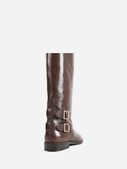 Bronx Felise Leather Knee High Boots - Imagem 6 de 7