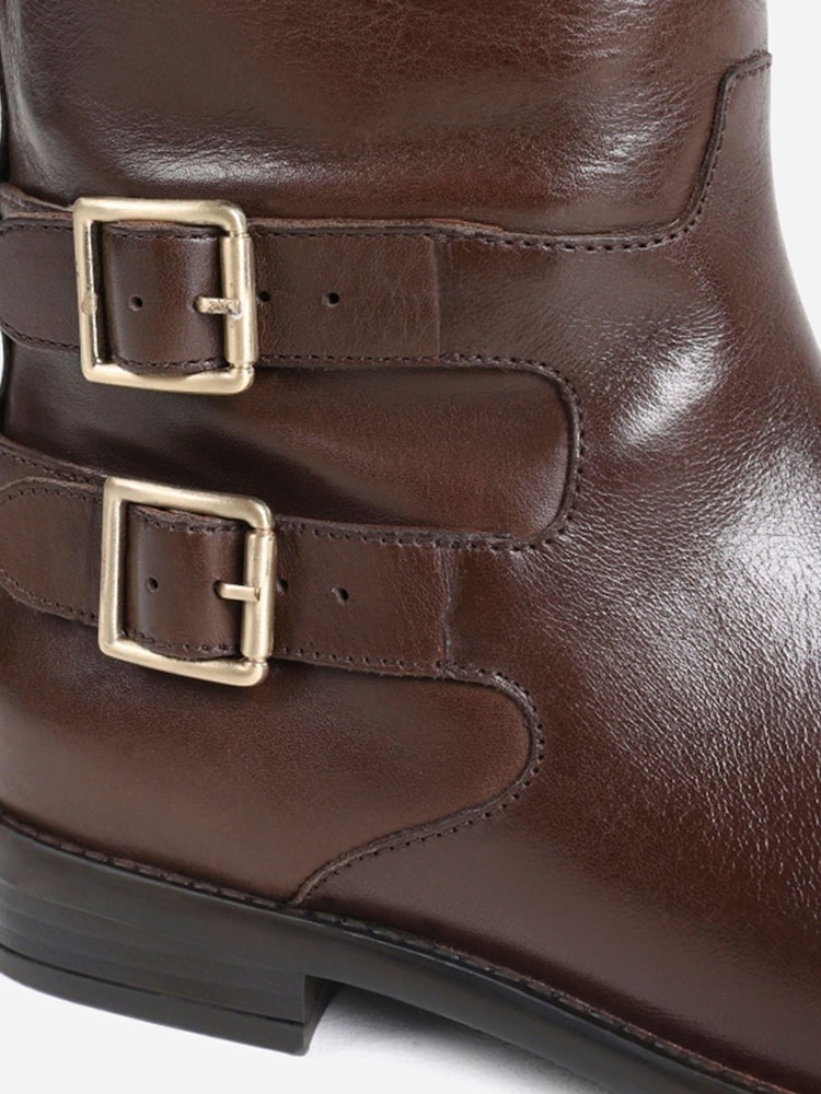 Bronx Felise Leather Knee High Boots - Imagem 7 de 7