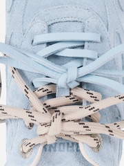 Bronx Baby Blue Myraa Suede Sneakers - Image 3 of 6