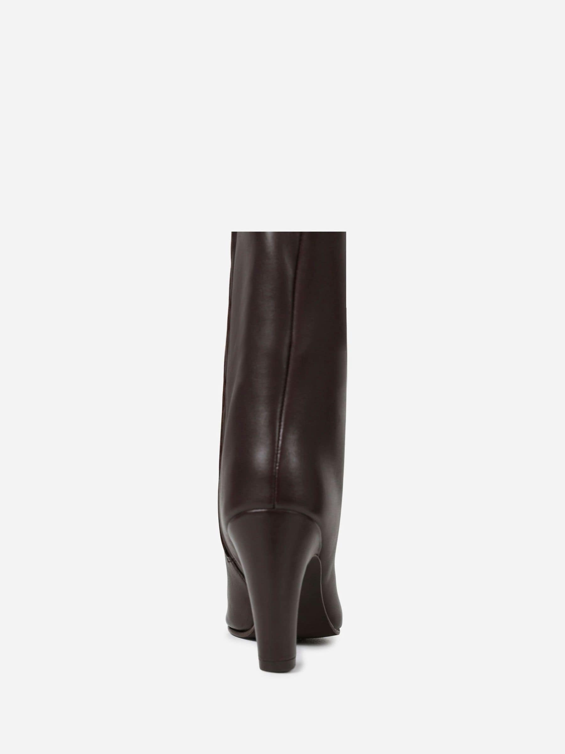 Buy Bronx Brown Low Jadey Leather Knee High Boots from Next USA