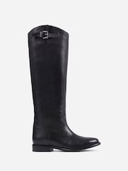 Bronx Black Felise Leather Riding Boots - Image 2 of 6