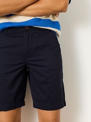 FatFace Sandown Navy Longline Chino Shorts - Image 4 of 6