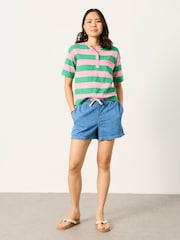 FatFace Cosby Light Wash Denim Shorts - Image 3 of 5