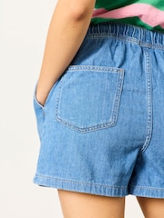 FatFace Cosby Light Wash Denim Shorts - Image 4 of 5
