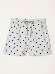 Black Painted Spot - FatFace Ric Rack Spot Shorts - Image 1 of 1