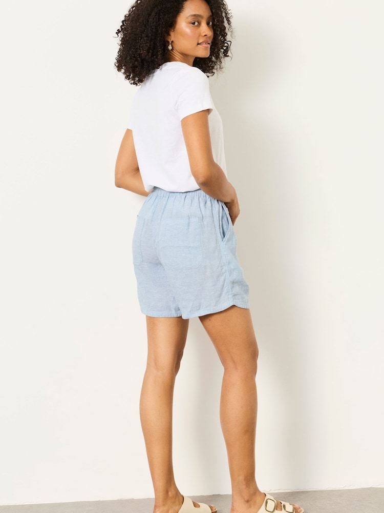 כחול  - FATFACE מכנסיים קצרים בדוגמת זיגזג - תמונה 2 מתוך 7