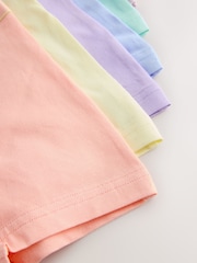 برتقالي باستيل/وردي - حزمة من 10 ملابس داخلية قصيرة (2-16 سنة) - Image 13 of 14