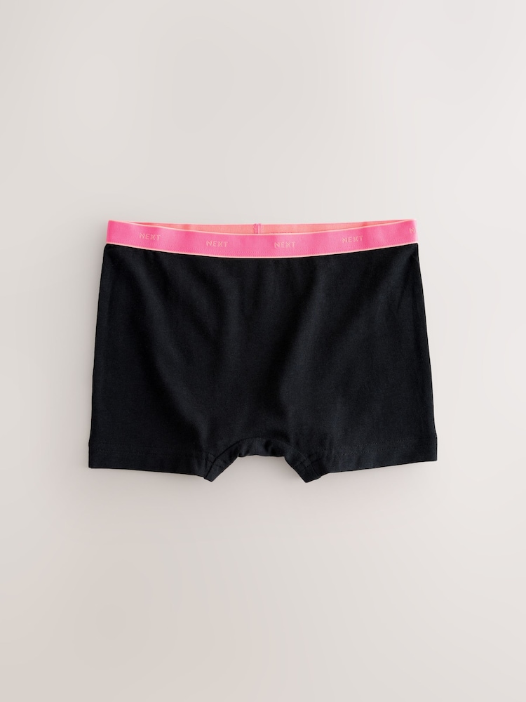 Black Short Briefs 5 Pack (2-16yrs) - Image 2 of 8