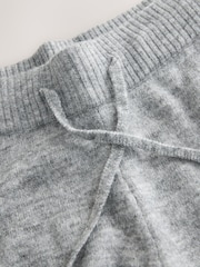 Grey Knitted Joggers With Wool - Image 7 of 8