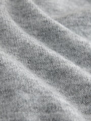 Grey Knitted Joggers With Wool - Image 8 of 8
