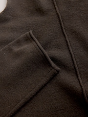 Chocolate Brown Super Soft Roll Edge High Neck Jumper - Image 11 of 11
