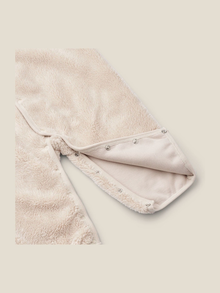 Liewood Cream Bailey Baby Pile Jumpsuit Fleece - Image 5 of 5