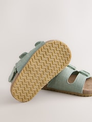Sage Green Touch Fastening Baby Sandals (0-2mths) - Image 3 of 5