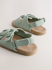 Sage Green Touch Fastening Baby Sandals (0-2mths) - Image 4 of 5