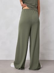 Grey Wide Leg Trousers - Image 2 of 7