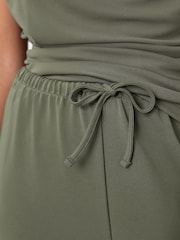 Grey Wide Leg Trousers - Image 4 of 7