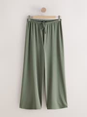 Grey Wide Leg Trousers - Image 5 of 7