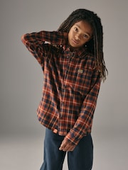 Orange - Superdry Check Shirt - Bild 1 von 9