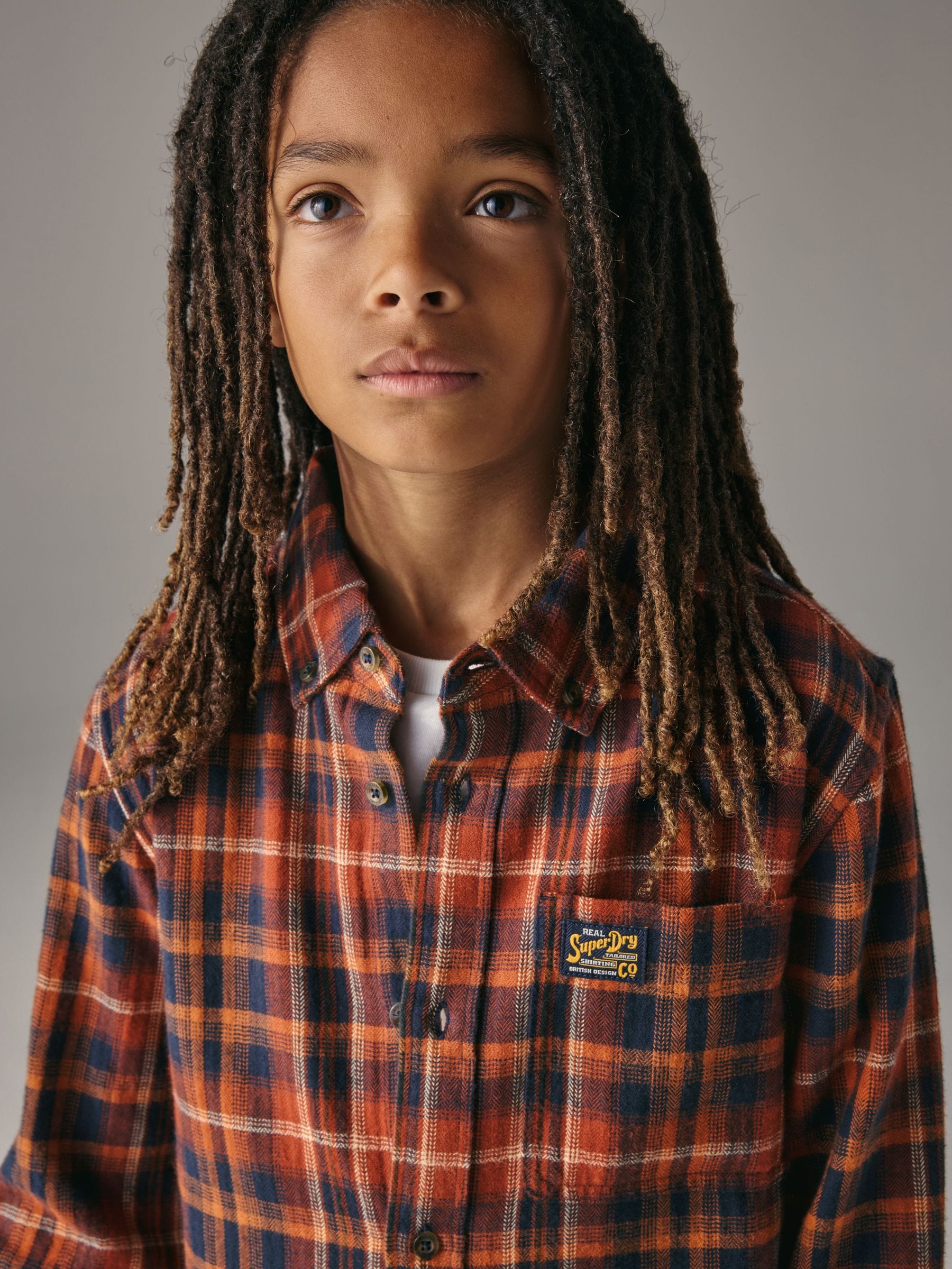 Buy Superdry Orange Check Shirt from Next USA