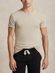 Polo Ralph Lauren Grey Cotton T-Shirts 3 Pack - Image 2 of 5