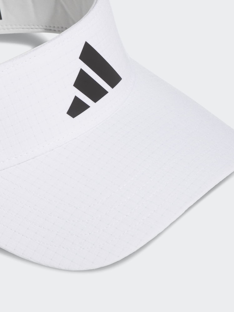 adidas Golf White Tour Headware Visor - Image 4 of 4