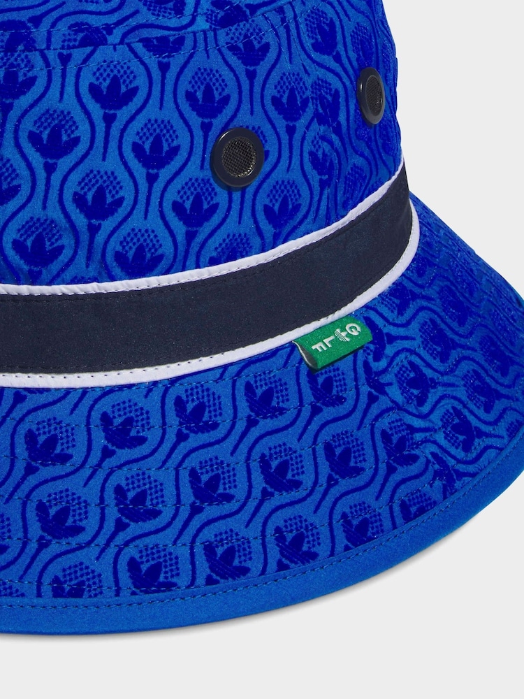 adidas Golf Blue Originals Bucket Hat - Image 4 of 4 adidas Golf Blue Originals Bucket Hat - Image 4 of 4
