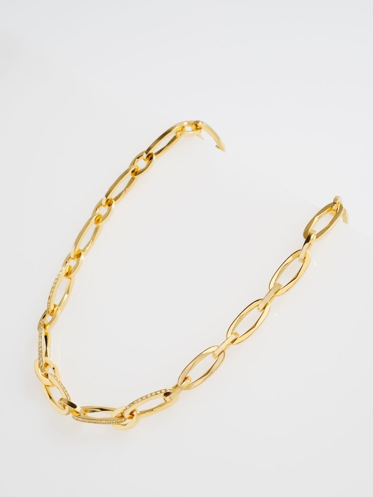 Ted Baker Shiya Crystal Shimmer Chain Necklace - Imagen 1 de 6 Ted Baker Shiya Crystal Shimmer Chain Necklace - Imagen 1 de 6