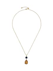Ted Baker Gold Tearsa: Crystal Teardrop Pendant Necklace - Image 3 of 5