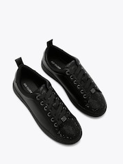 KG Kurt Geiger Liza Lace-Up Gem Black Trainers - Image 3 of 5