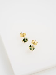 Ted Baker Gold Gemme: Crystal Gem Cluster Stud Earrings - Image 1 of 4