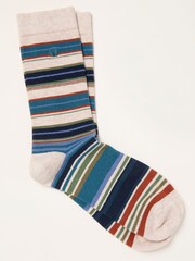 FatFace Multi Colour Stripe Socks - Image 1 of 2