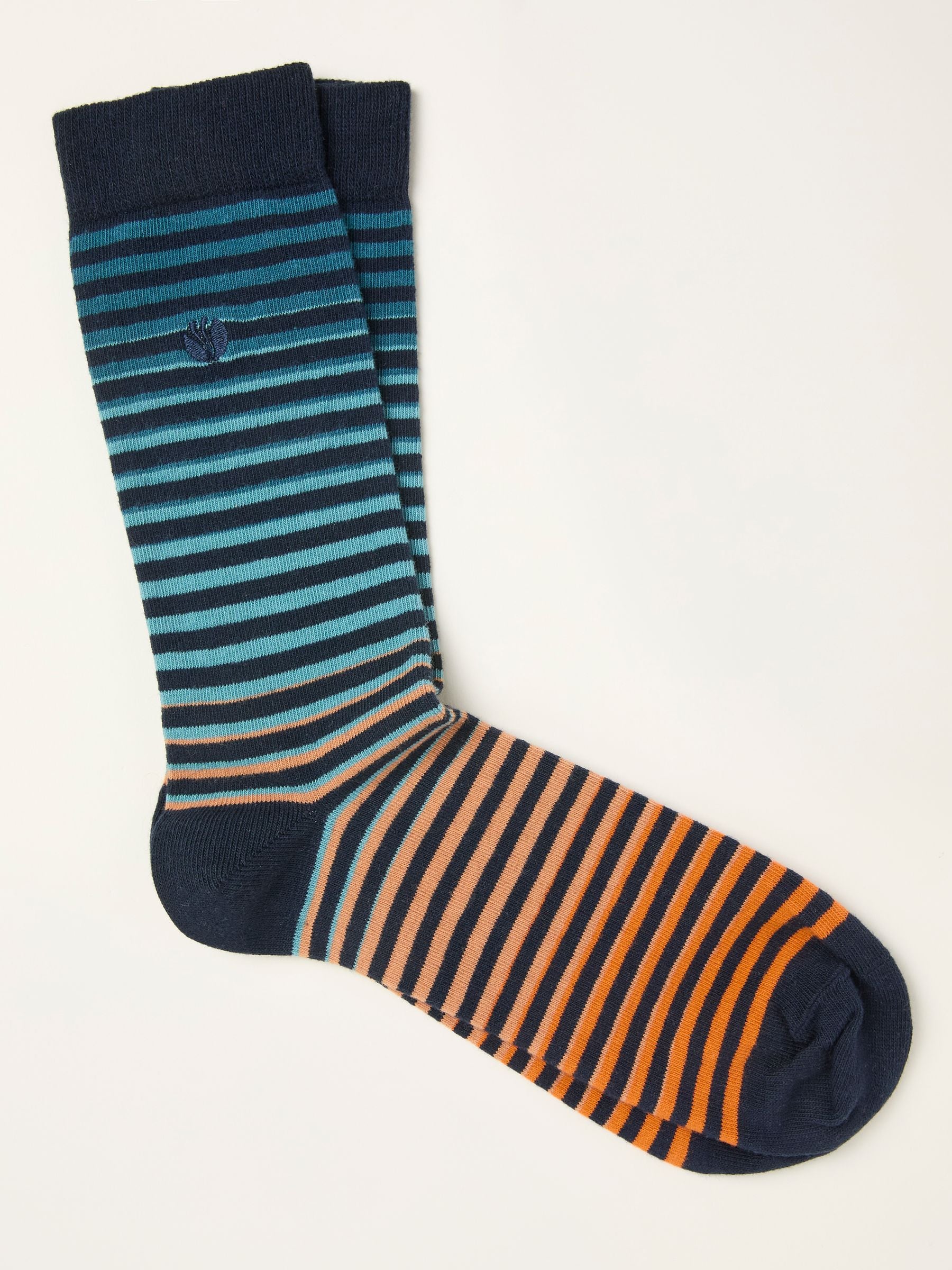 Fat Face Men's Socks - Blue - Cotton Blend