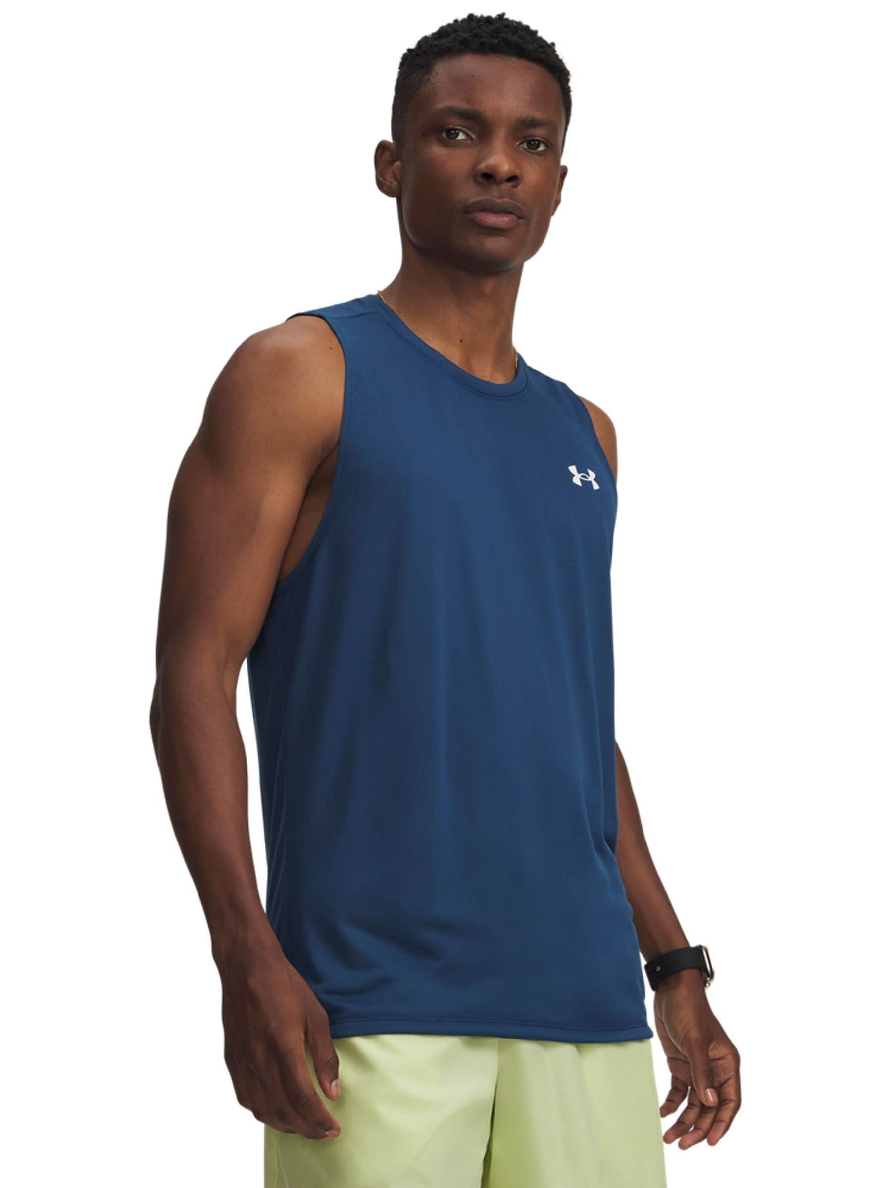 Next：日本 ブルー - Under Armour テックタンクトップ from Next Japan