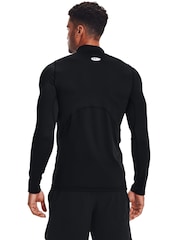 Under Armour Black Cold Gear Armour Fitted Mock T-Shirt - Image 2 of 8