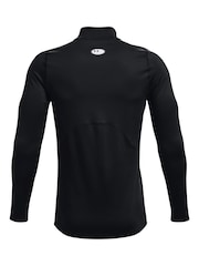 Under Armour Black Cold Gear Armour Fitted Mock T-Shirt - Image 8 of 8