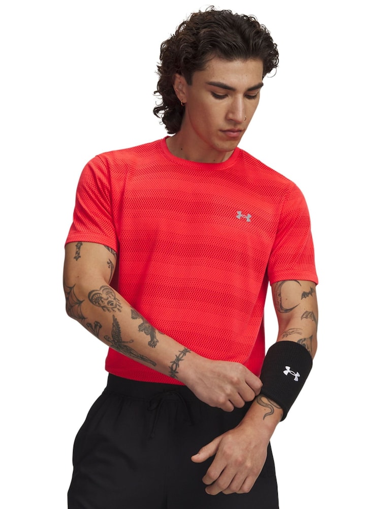 Under Armour Red Velocity Shortsleeve T-Shirts - Image 1 of 3 Under Armour Red Velocity Shortsleeve T-Shirts - Image 1 of 3