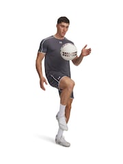 Under Armour Grey UA M Challenger Train Shorts - Image 2 of 3