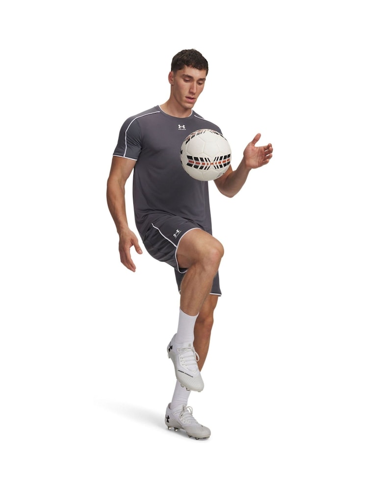 Under Armour Grey UA M Challenger Train Shorts - Image 2 of 3