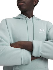 Under Armour Blue Icon Fleece Hoodie - Image 1 of 3