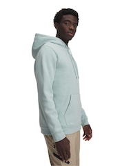 Under Armour Blue Icon Fleece Hoodie - Image 2 of 3