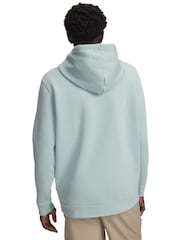 Under Armour Blue Icon Fleece Hoodie - Image 3 of 3